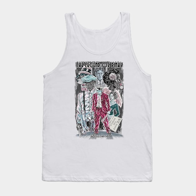 The Legend of Pinky - Book Cover Tank Top by craigjohnsonii